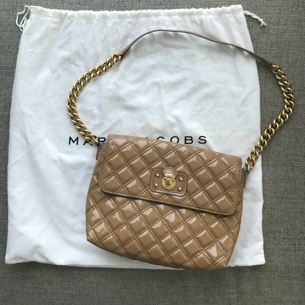 Marc Jacobs Quilted Patent Leather Bag